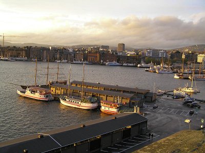 Oslo Aker Brygge (Aker harbour)