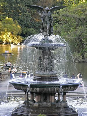 Angel of the Waters, Bethesda Fountain