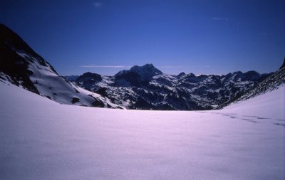 le Vignemale du col d'enfer