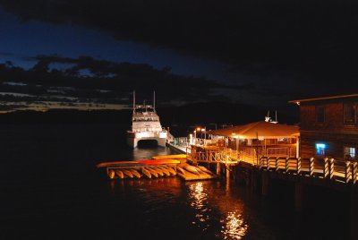  Bar Harbor at night