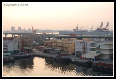 Kobe Port at Sunrise