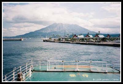 Towards Sakurajima