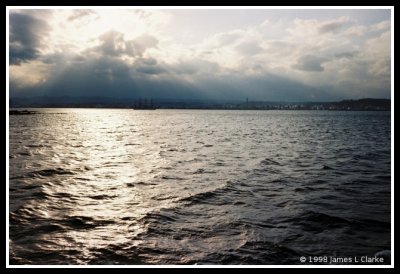 Across Kagoshima Bay