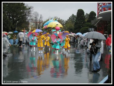 The Start of the Rainy Day Parade