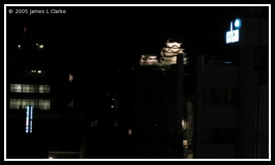 Himeji at Night