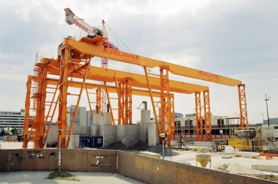 4es metr ptsi terlete Kelenfldn - Underground line 4 building site at Kelenfld 01.jpg