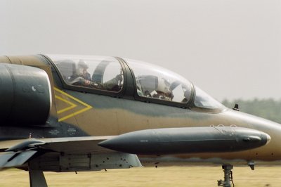 L-39 Albatros s szemlyzete - L-39 Albatros and staff.jpg
