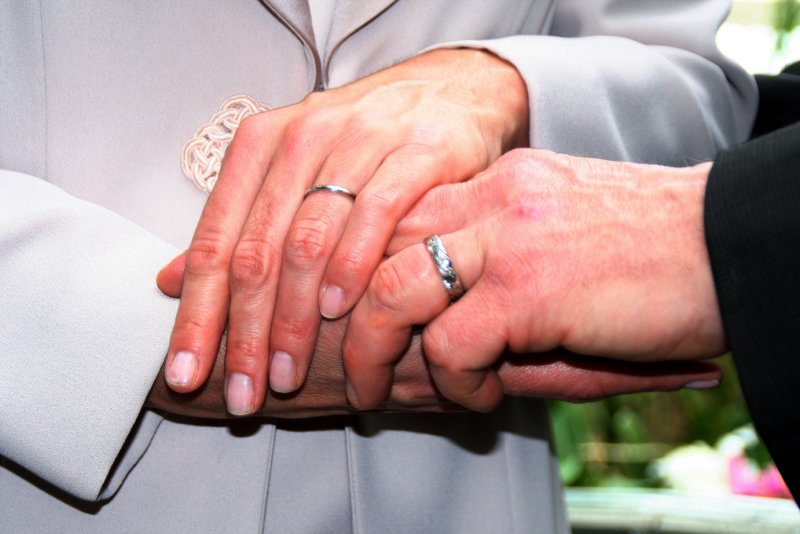 Patricia & Michael on their wedding day