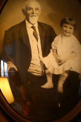 my great great grandfather, my mother and me