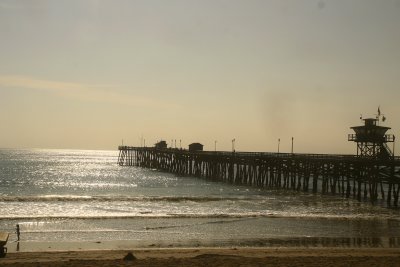 San Clemente Pier between San Diego & Los Angeles