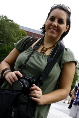 Danielle Desnoyers, a senior in photojournalism at American University