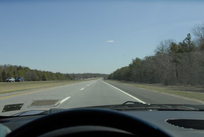 Love the open highway...