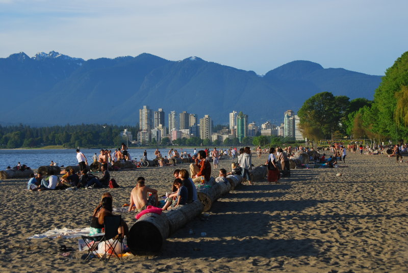 locally its known as Kits Beach