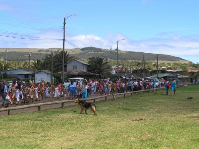 local children have the day off school.....