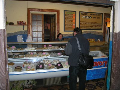 ...then the tourists check out a bakery