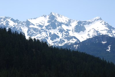 light and shadow in the Coast Range