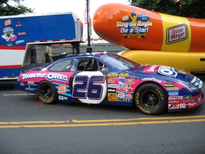 Greg Biffle's Car (with wiener)