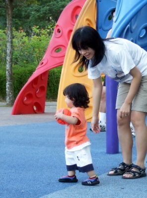 Melissa and Mummy