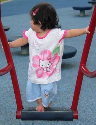 In playground