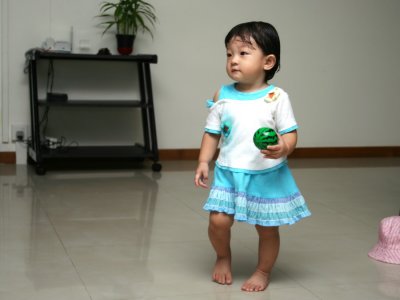 Melissa with watermelon in hand