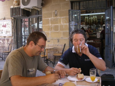 andalucia julio 2006 desayunar