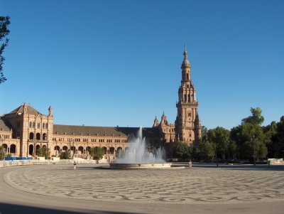 andalucia julio 2006 Sevilla, Plaza España