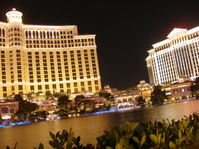 Bellagio & Caesars Palace Hotel, 2 of the worlds TOP5 hotels