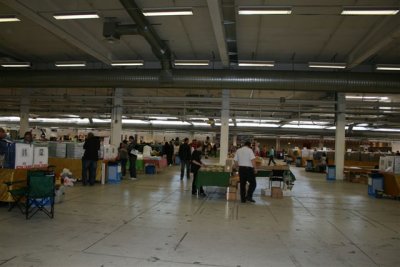 One view over the very big show hall