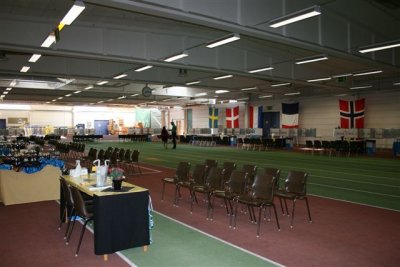 View over the place where the judgees are