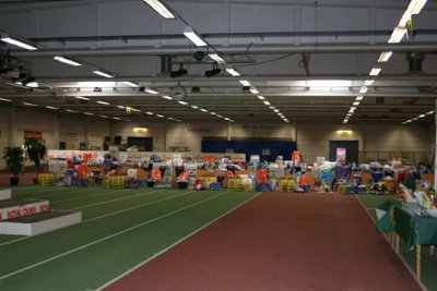 View over all the prizes