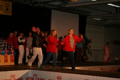 Jörgen Jensen and his assistants