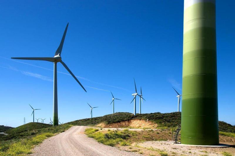 Turbines, near Casares, Spain