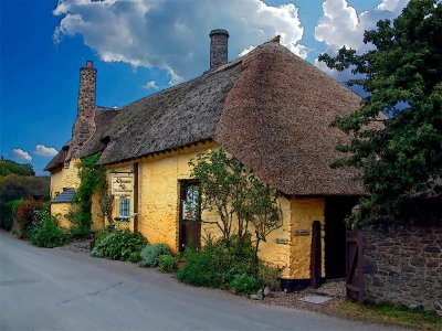 Kitnor's tearoom, Bossington (1992)