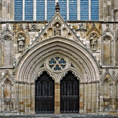 Main entrance, the Minster, York