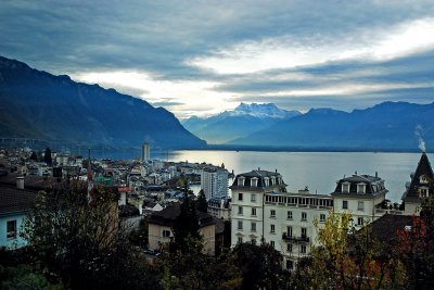 Climbing out of Montreux