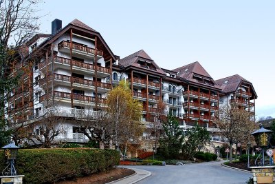 A grand hotel! Gstaad