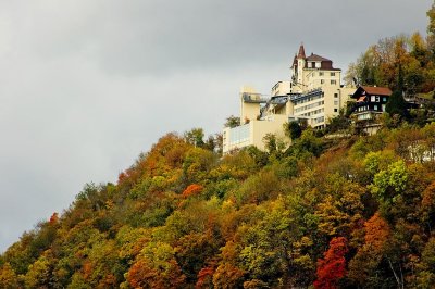 Hotel on the hill, Montreux