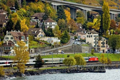 Lakeside railway, Montreux