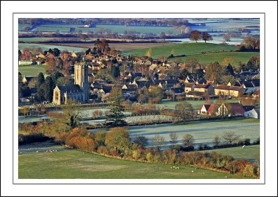 Norton church and village