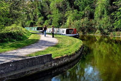 Canal bend, Avoncliff, Bradford on Avon