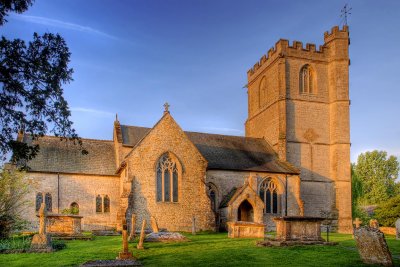 Church near White Lackington, Somerset