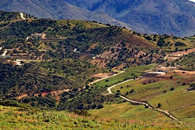 Roads around Casares, Andalucia