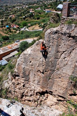 Rock climber, Mijas
