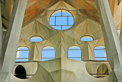 Windows, Familia Sagrada, Barcelona