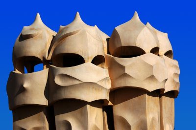 Gaudi's guards, Barcelona