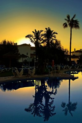 Pool sunrise, Miraflores