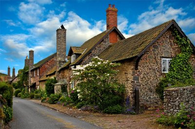 Cottages, Bossington (2004)