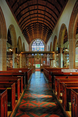 The Nave, St. Mary's Priory, Totnes