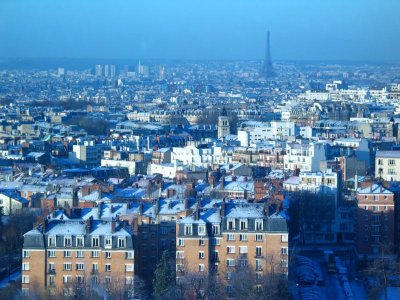 Paris sous la neige