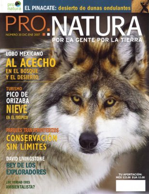 ProNatura magazine cover December / January 2007